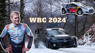 LES INFOS A RETENIR POUR LA SAISON WRC 2024 [upl. by Bolan]