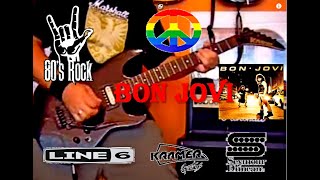 Bon Jovi  Runaway  Guitar cover by Nono [upl. by Nymassej]