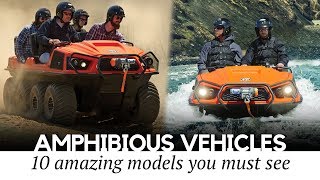 Top 10 Amphibious Vehicles and OffRoad Machines You Can Actually Buy [upl. by Alodie]