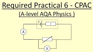 1556 Required Practical 6  Emf and Internal resistance CPACs [upl. by Aibun842]