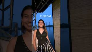 Dinner Cruise at Top Deck Floating Restaurant 🛥️ shorts srilanka [upl. by Ayerim319]