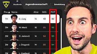 GEHEIMER TRICK ZEIGT DAS POTENZIAL JEDES JUGENDSPIELERS 📈🤯 FC 25 Aachen Karriere 6 [upl. by Imim]