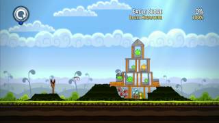 Angry birds Trilogy  100 Mighty Eagle Score  Mighty Hoax Level 41 to 421 [upl. by Freed]