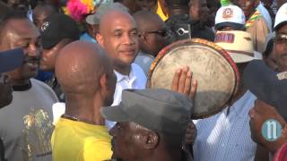 Martelly ap jwe tambou nan rara soul rastamp4 [upl. by Neumeyer339]