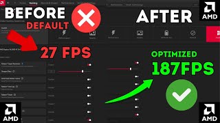 AMD RADEON GPU SETTINGS 🔧BEST AMD SETTINGS To Boost FPS For Gaming [upl. by Elad]