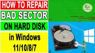 BAD SECTOR HARD DISK REPAIRED 99999 [upl. by Nnaul]