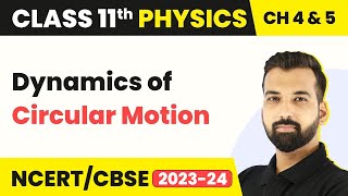 Dynamics of Circular Motion  Circular Motion  Class 11 Physics [upl. by Meehan]