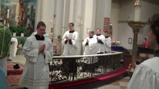 Tridentine Mass  St Agnes Church NYC  Recessional [upl. by Otecina]