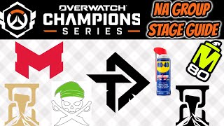 OWCS North America Group Stage Guide  Preview [upl. by Ferreby541]