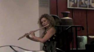 Jane Rutter Partita for Solo flute Live 4th Movt quotDance with mequot [upl. by Ellehcen]