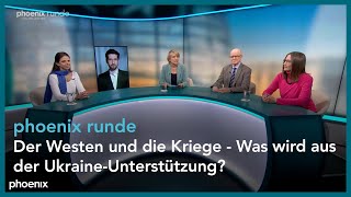 phoenix runde Der Westen und die Kriege  Was wird aus der UkraineUnterstützung [upl. by Bugbee304]