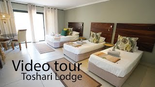 Toshari Lodge Etosha Namibia Quality accommodation at affordable prices [upl. by Ennirak852]