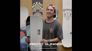 2024 Mens Proto Slinger Snowboard  Never Summer Industries [upl. by Yci937]