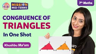 Congruence of Triangles Class 7 Maths in One Shot Chapter 7  BYJUS  Class 7 [upl. by Sheryl]