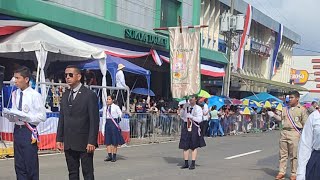 IssaampPanama Mes de la Patria Desfile Santiago de Veraguas Viva Panamá [upl. by Ennayelsel901]