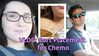 Getting My Port Placed for Chemotherapy Breast Cancer Treatment [upl. by Drofkcor863]