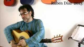 Almoraima Step by Step 17 Ruben Diaz Andalusian Flamenco Guitar Lessons  Paco de Lucias Technique [upl. by Akenal]