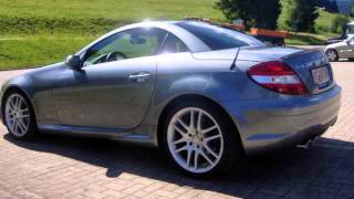 Mercedes Benz SLK 350 AMG Sportpaket Designo Ferrari Grigio Titano 1F172538 quotSLK350quot [upl. by Georges]