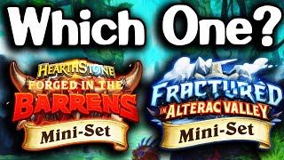 What Hearthstone MiniSet Should You Buy [upl. by Aehr]