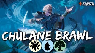 Chulane Teller of Tales BRAWL MTG Arena  Wild Bounty Deck Review [upl. by Dombrowski]