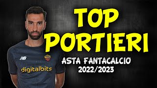 TOP PORTIERI ASTA FANTACALCIO 202223  Con IA info e ABBINAMENTI [upl. by Kerns272]