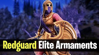 Skyrim AE  Redguard Elite Armaments Creation Club [upl. by Naynek]