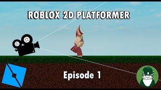 Lets make a 2D Roblox Platformer Game Ep 1  Camera Manipulation [upl. by Gitlow]