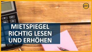 Mietspiegel richtig lesen und Miete erhöhen – mit Praxisbeispiel [upl. by Eeloj]