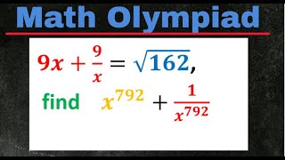 Math Olympiad Q155 [upl. by Bonny]