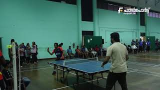 Prathidhwani Games Table Tennis  Mens Singles  Nivedh S Kumar Infosys vs Dinu SK Tryzens [upl. by Varion]