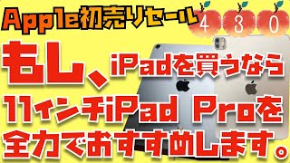 【Air VS Pro】Apple初売りセール2024で買うべきiPadはどれ？M2 11インチiPad ProとM1 iPad Airを比較してみた【Appleとーーーく４３０】 [upl. by Lindgren]