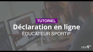 TUTORIEL  Déclaration Éducateur Sportif Stagiaire Carte Professionnelle [upl. by Ertnom244]