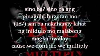 187 MobstazWe Dont Die Lyrics Screen Multiply Lyrics [upl. by Suirtemid547]