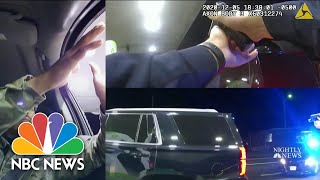 Shocking Footage Shows Army Lt PepperSprayed During Traffic Stop  NBC Nightly News [upl. by Assiluj]