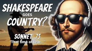 Shepherd Bard  A Cowboy Sees Seventy Three Sonnet 73  Shakespeare Remixed [upl. by Ailero]