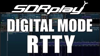 Decoding RTTY With Digital Master And A SDRplay RSP1A SDR Receiver [upl. by Carly]