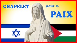 CHAPELET pour la PAIX Entre Israël et la Palestine 🙏 Mardi 17 Octobre [upl. by Ardiek]