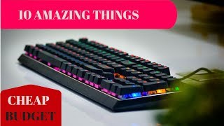 REDGEAR INVADOR MK881 TOP GAMING MECHANICAL KEYBOARD  HINDI 2018 [upl. by Mast]