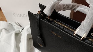 Charles amp Keith Bag  unboxing  Ate Monik luxurybagunboxingcharlesandkeith [upl. by Galloway842]