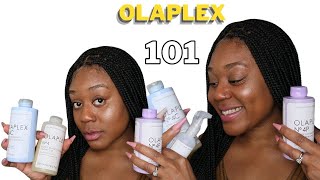 How to use OLAPLEX THE RIGHT WAY How to use OLAPLEX on relaxed and natural hair EXPLAINED CYN DOLL [upl. by Adiell]