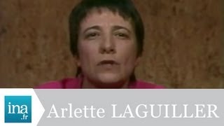 Arlette LAGUILLER campagne présidentielle 1988  Archive vidéo INA [upl. by Shult528]