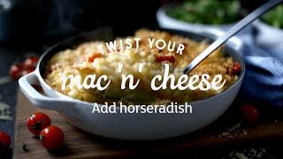 Mac n Cheese With Horseradish  Little Twists [upl. by Ecirtnahc]