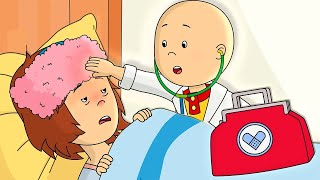 Annem hasta  Caillou Türkçe  WildBrain [upl. by Kcaj]