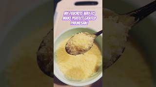 Ditch the Can How to Make Freshly Grated Parmesan at Home 🏠🧀 [upl. by Anrak]