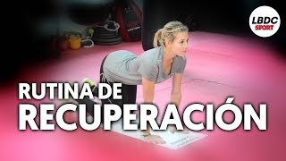 RECUPERACIÓN MUSCULAR  Rutina de 8 ejercicios de 45 recuperando 15 [upl. by Zobkiw]