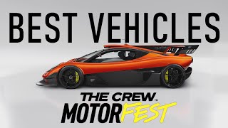 The Crew Motorfest BEST VEHICLES  FAQ March 2024 [upl. by Melly]