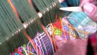 Hand Loom Weaver in Eastern Bhutan [upl. by Ynogoham92]