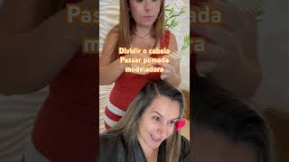 PASSAR POMADA MODELADORA youtubercreatorawards viralvideo funnymemes cabelo [upl. by Kliman97]