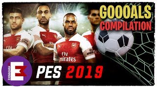 PES 2019 ONLINE GOALS COMPILATION  HD [upl. by Erlandson]