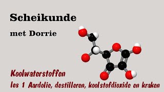 Koolwaterstoffen les 1 Aardolie destilleren koolstofdioxide en kraken [upl. by Acus]